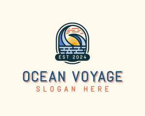 Ocean Travel Agency logo design