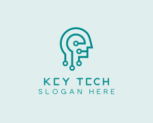 Software Tech Artificial Intelligence logo design