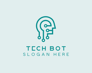 Software Tech Artificial Intelligence logo design