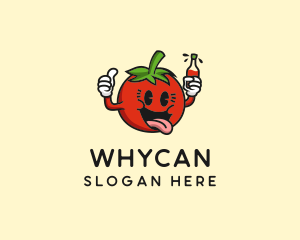 Tomato Sauce Drink Logo