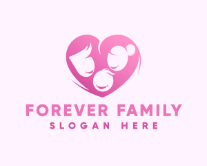 Adoption - Family Love Adoption logo design