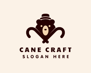 Cane - Bear Cane Apparel logo design