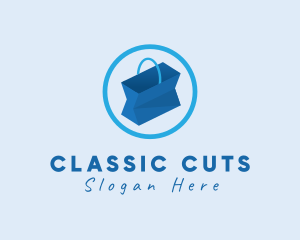 Online Shopping Bag logo design