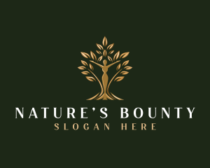 Nature Woman Tree logo design