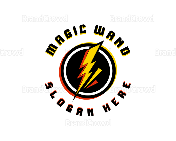 Lightning Power Thunder Logo