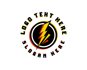 Lightning - Lightning Power Thunder logo design