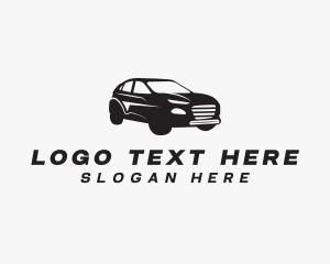 Mini Van - SUV Rideshare Car logo design