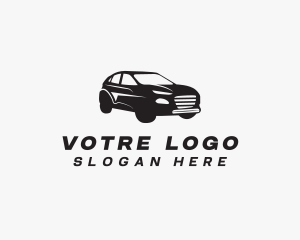 SUV Rideshare Car Logo