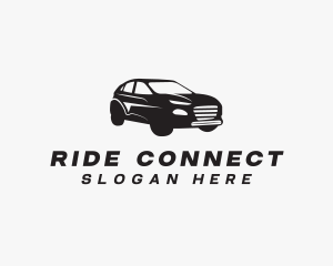 SUV Rideshare Car logo design