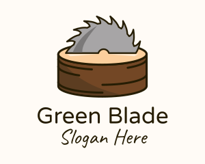 Saw Blade Trunk logo design