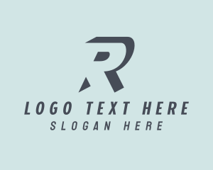 Shadow - Generic Brand Letter R logo design