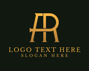 Letter Rf - Modern Luxury Business logo design