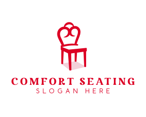 Chair Seat Furniture logo design
