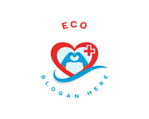 Heart - Medical Cardiologist Heart logo design