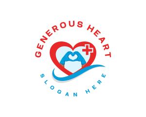 Medical Cardiologist Heart logo design