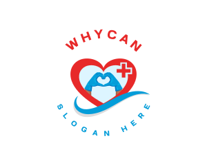 Badge - Medical Cardiologist Heart logo design