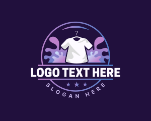 Laundry - Tshirt Ink Printing logo design