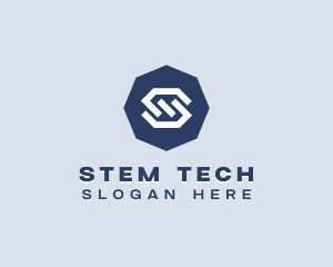 Tech Software Letter S logo design