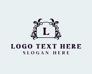 Luxury Floral Boutique Logo