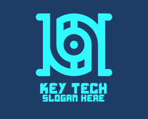 Round Gate Tech logo design