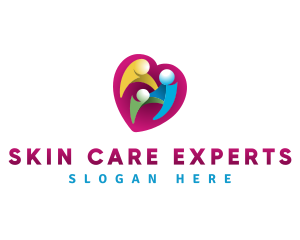 Heart Family Care logo design