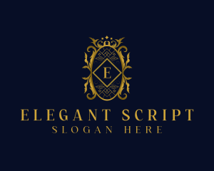 Luxury Ornamental Royalty logo design