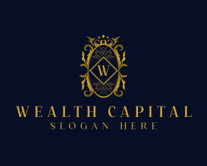 Luxury Ornamental Royalty logo design