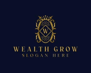 Luxury Ornamental Royalty logo design