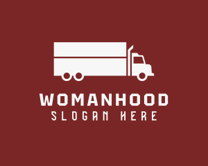 Shipping - Simple Logistics Trucking logo design