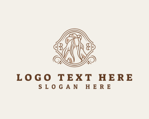 Cowgirl - Cowgirl Hat Beauty logo design
