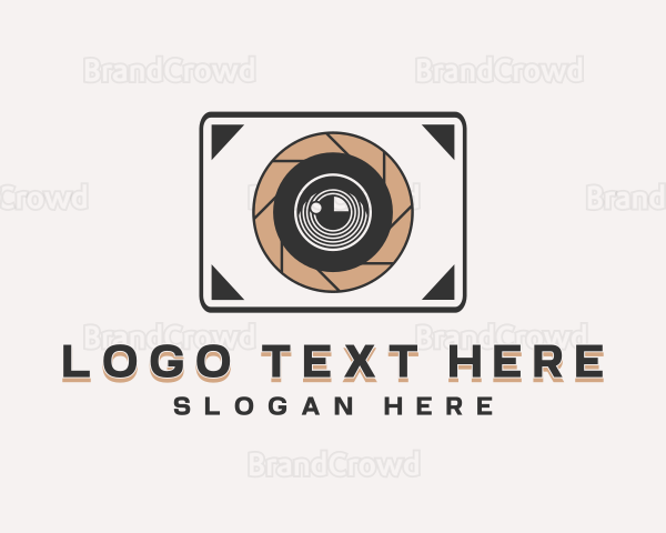 Camera Lens Photography Logo