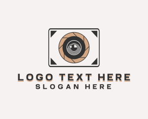 Camera - Camera Lens Photography logo design