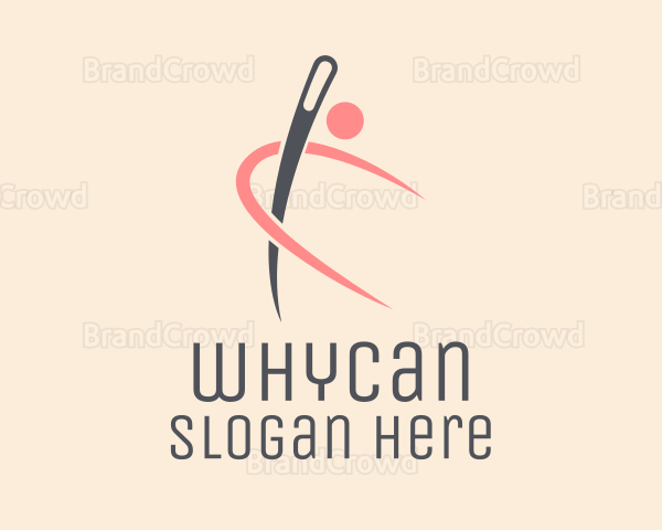 Human Needle Tailoring Logo