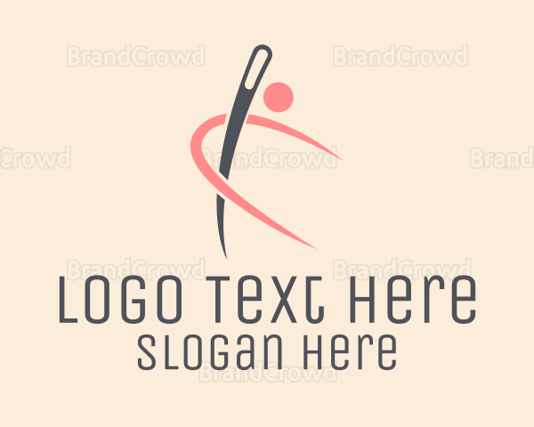 Human Needle Tailoring Logo