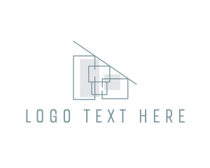 Minimal - Architect Interior Design logo design