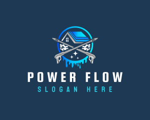 Power Wash Cleaner logo design