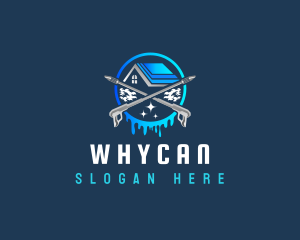 Sprayer - Power Wash Cleaner logo design