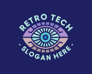 Tech Cyber Eye  logo design