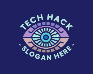 Tech Cyber Eye  logo design