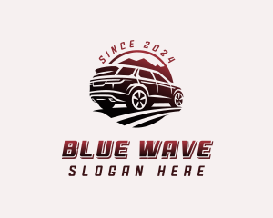 SUV Car Detailing Logo