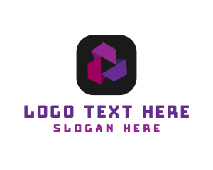 Program - Generic Digital Abstract Symbol logo design