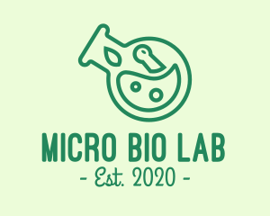 Green Pharmaceutical Laboratory logo design