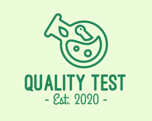 Testing - Green Pharmaceutical Laboratory logo design