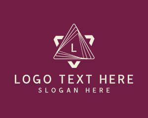 Web Developer - Cyber Tech Triangle logo design