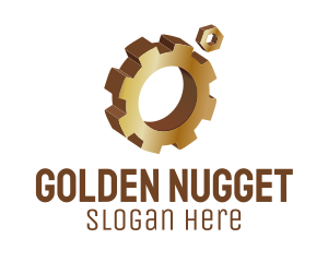 Golden Cog Repair logo design