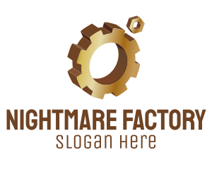 Golden Cog Repair logo design