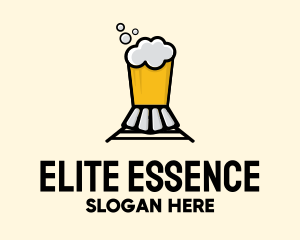Drinking Game - Beer Train Brewery logo design