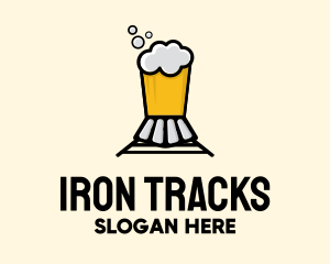 Beer Train Brewery logo design