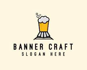 Beer Train Brewery logo design