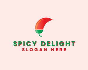 Tabasco - Spicy Chili Pepper logo design